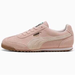 Puma Women's Blush Pink Suede Low-Top Sneakers